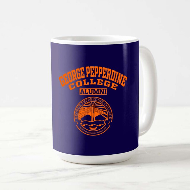 George Pepperdine College CA LG Alumni Mug