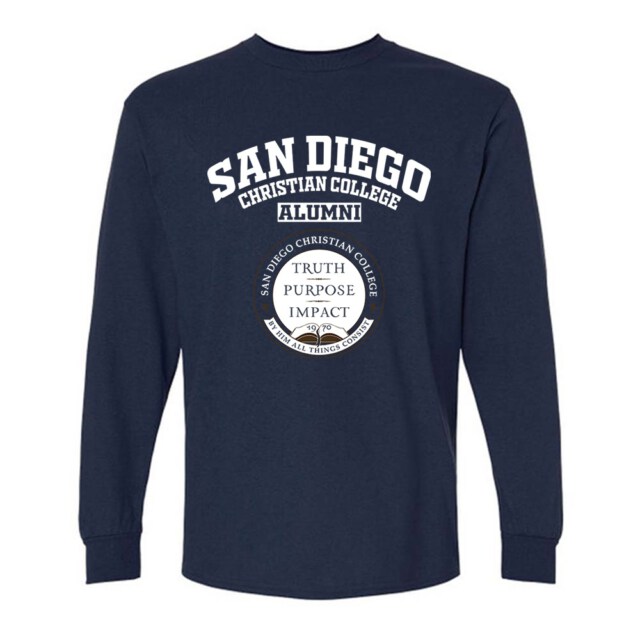San Diego Christian College CA LG Alumni Long Sleeve