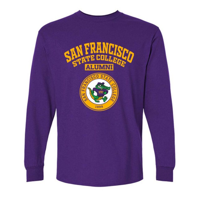 San Francisco State College Gator CA LG Alumni Long Sleeve