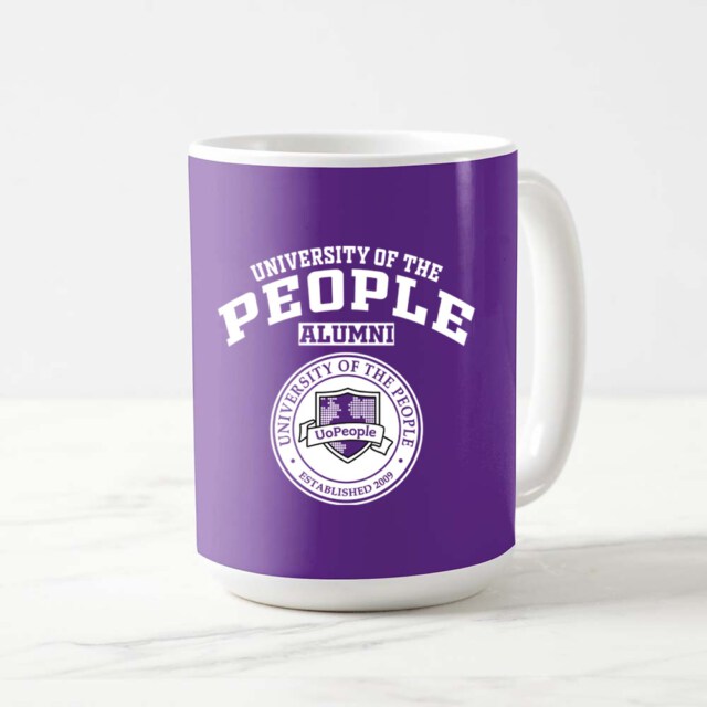 University of the People CA LG Alumni Mug