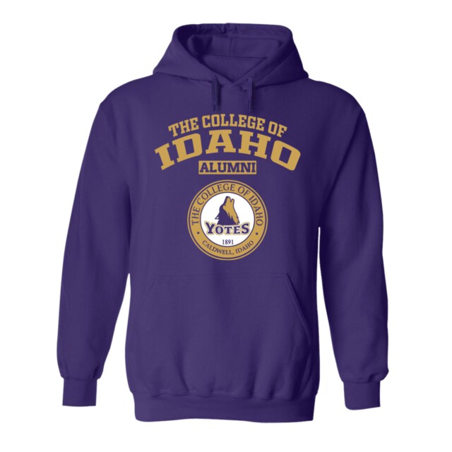 The College of Idaho Yotes ID LG Alumni Hoodie