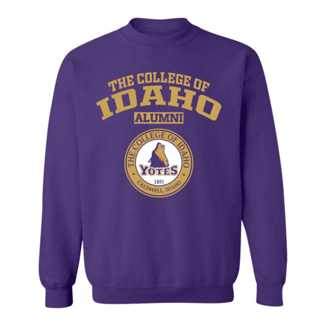 The College of Idaho Yotes ID LG Alumni Sweatshirt
