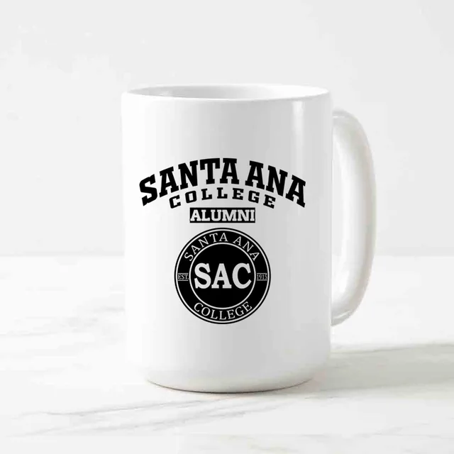 Santa Ana College Light CA LG Alumni Mug
