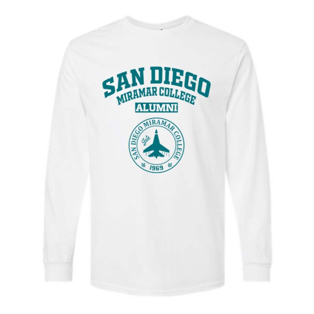San Diego Miramar College Light CA LG Alumni Long Sleeve