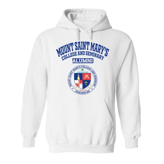 Mount Saint Marys College and Seminary Light CA LG Alumni Hoodie