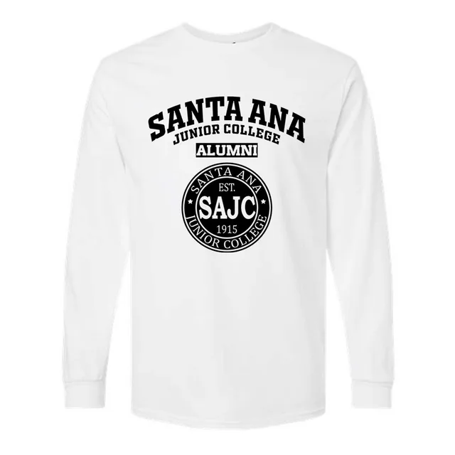 Santa Ana Junior College Light CA LG Alumni Long Sleeve