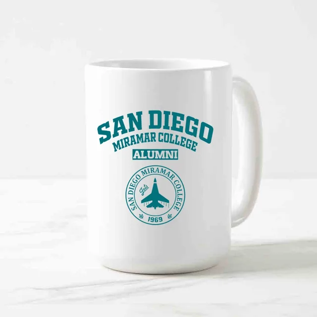 San Diego Miramar College Light CA LG Alumni Mug