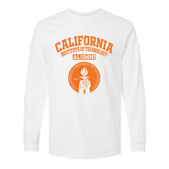 California Institute of Technology Light CA LG Alumni Long Sleeve