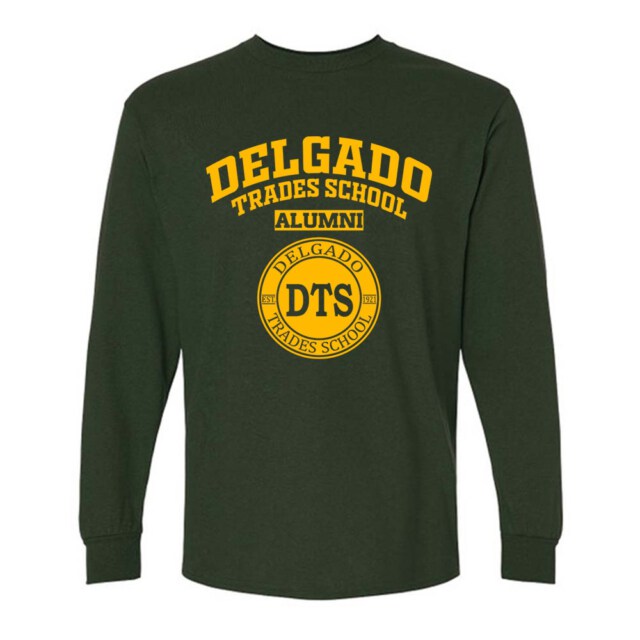 Delgado Trades School LA LG Alumni Long Sleeve