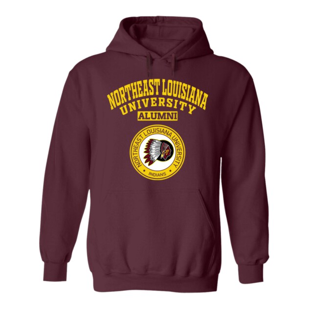Northeast Louisiana University Indians LA LG Alumni Hoodie