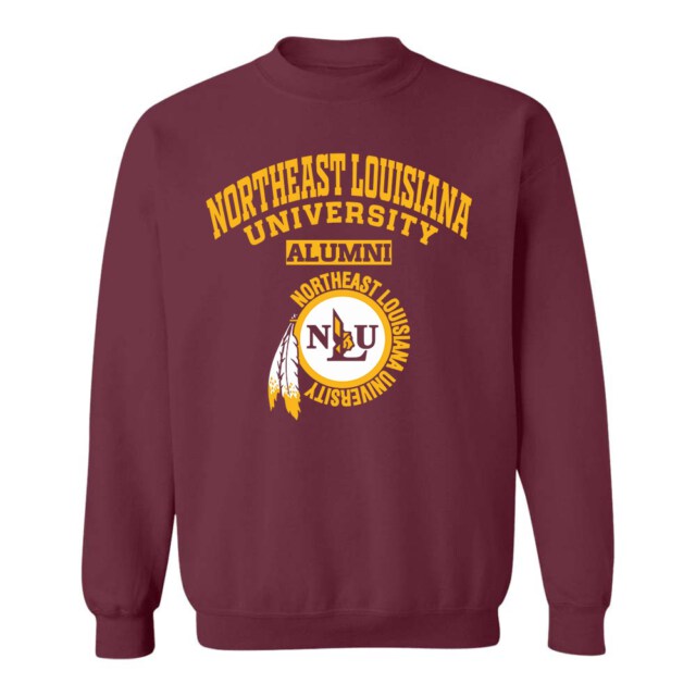 Northeast Louisiana University LA LG Alumni Sweatshirt