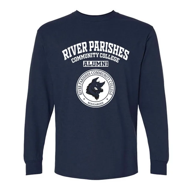 River Parishes Community College Rougarous LA LG Alumni Long Sleeve