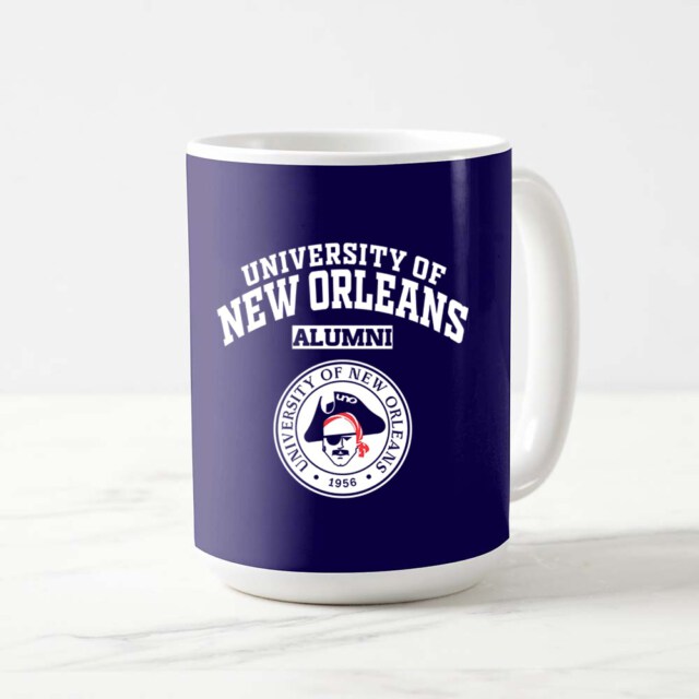 University of New Orleans Privateers LA LG Alumni Mug