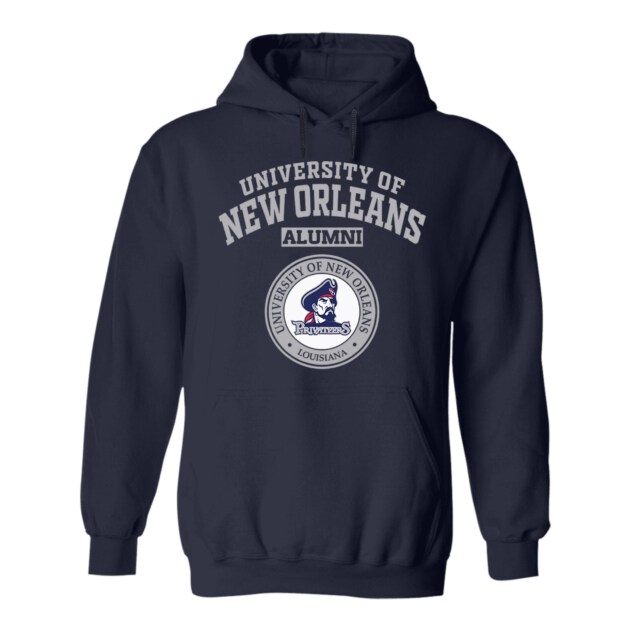 University of New Orleans LA LG Alumni Hoodie