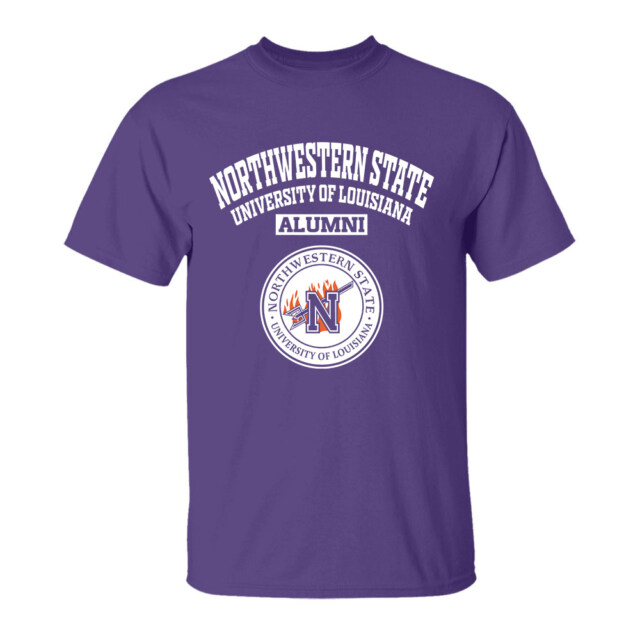 Northwestern State University of Louisiana Demons LA LG Alumni T Shirt
