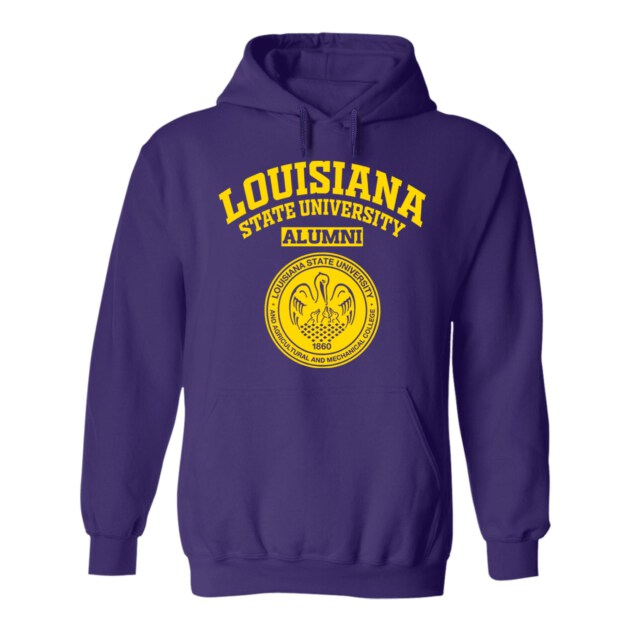 Louisiana State University and Agricultural and Mechanical College LA LG Alumni Hoodie