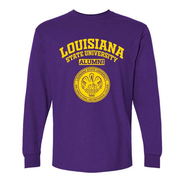 Louisiana State University and Agricultural and Mechanical College LA LG Alumni Long Sleeve