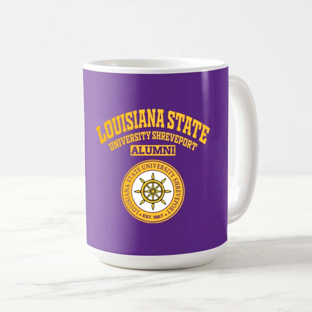 Louisiana State University Shreveport LA LG Alumni Mug
