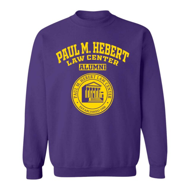 Paul M Hebert Law Center LA LG Alumni Sweatshirt