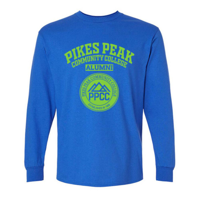Pikes Peak Community College CO LG Alumni Long Sleeve