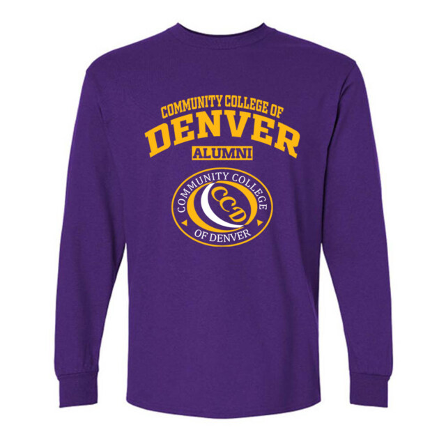 Community College of Denver Dark CO LG Alumni Long Sleeve