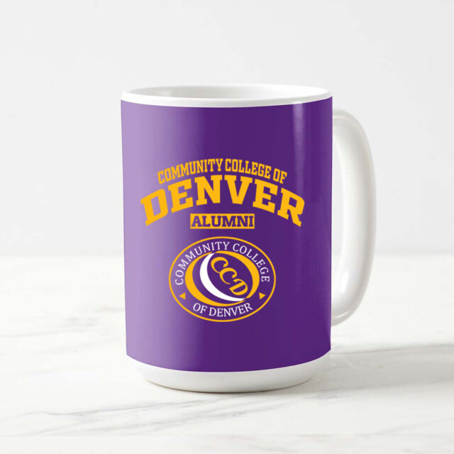 Community College of Denver Dark CO LG Alumni Mug