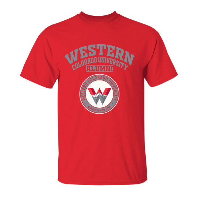 Western Colorado University CO LG Alumni T Shirt