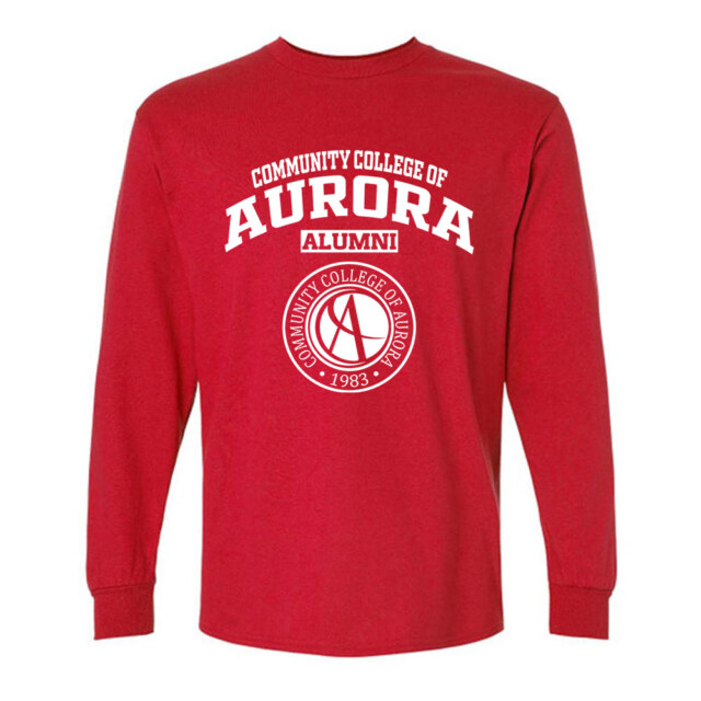 Community College of Aurora CO LG Alumni Long Sleeve