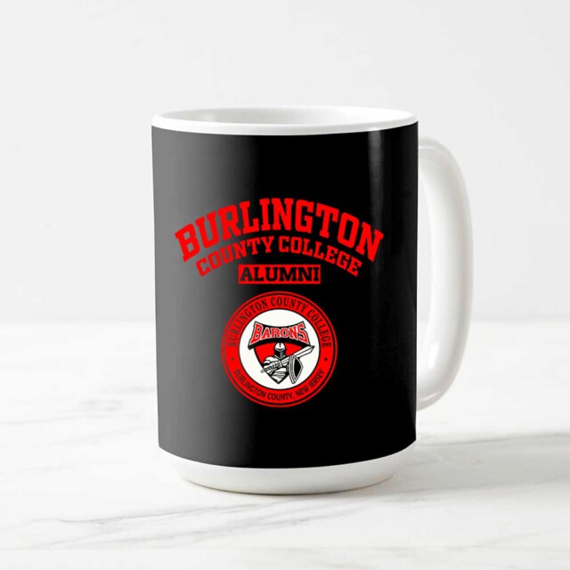 Burlington County College NJ LG Alumni Mug