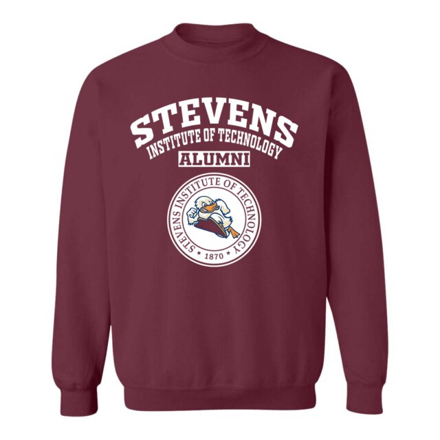 Stevens Institute of Technology Ducks NJ LG Alumni Sweatshirt
