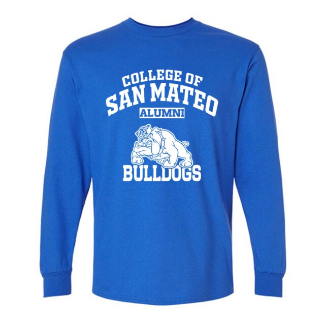 College of San Mateo CA LG Alumni Long Sleeve