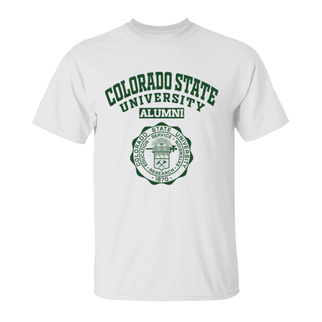 Colorado State University light CO LG Alumni T Shirt