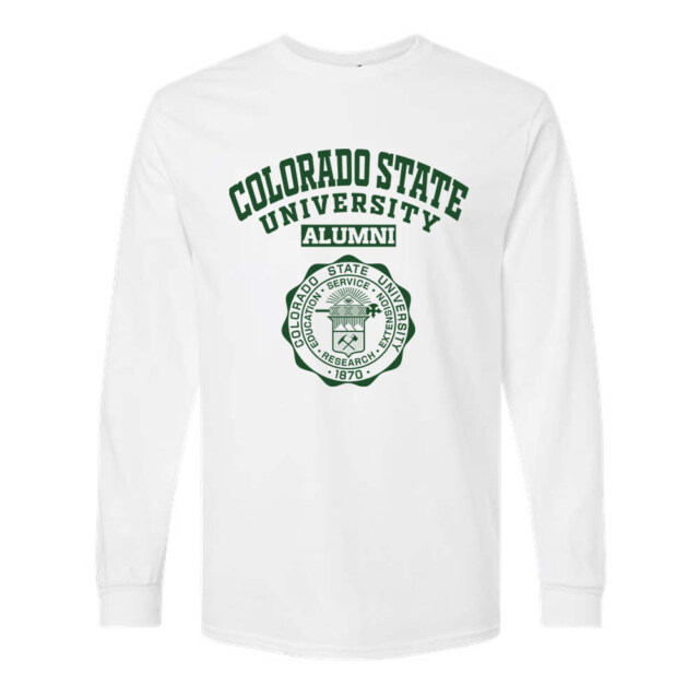 Colorado State University light CO LG Alumni Long Sleeve