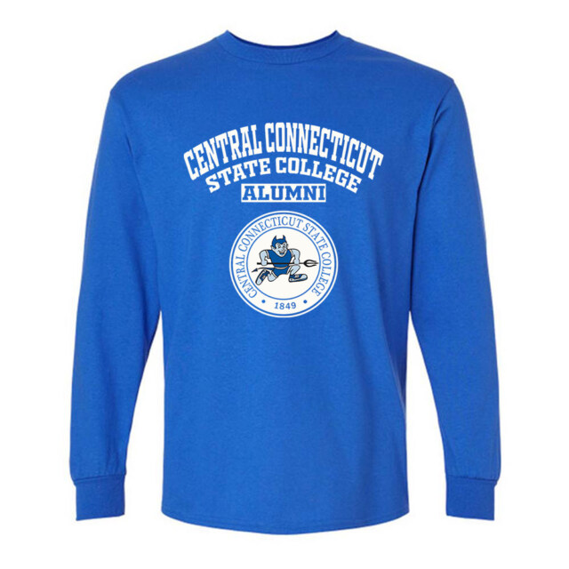 Central Connecticut State College CT LG Alumni Long Sleeve