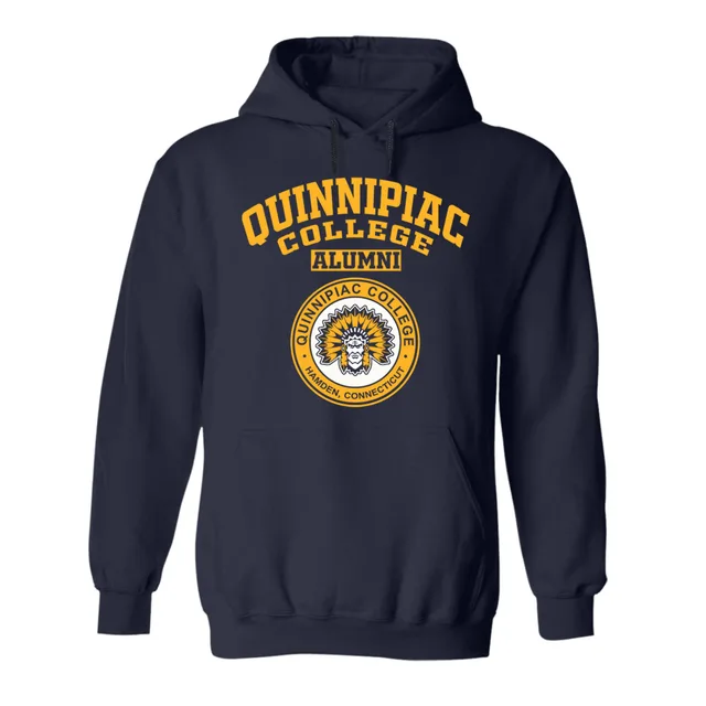 Quinnipiac College Braves CT LG Alumni Hoodie