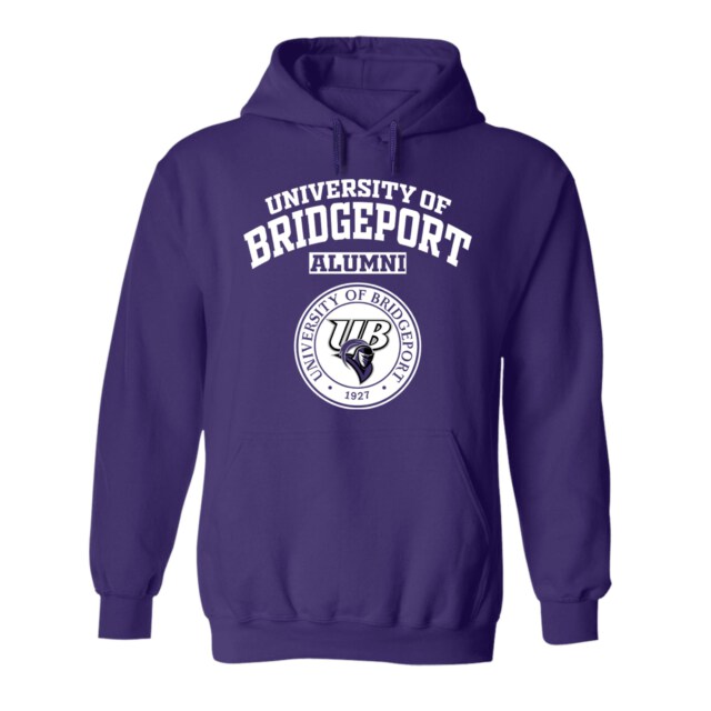 University of Bridgeport Knights CT LG Alumni Hoodie