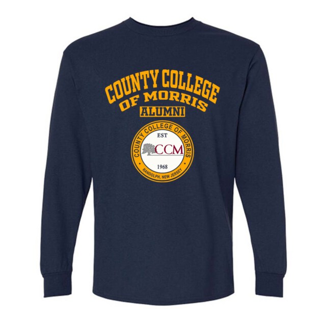 County College of Morris NJ LG Alumni Long Sleeve