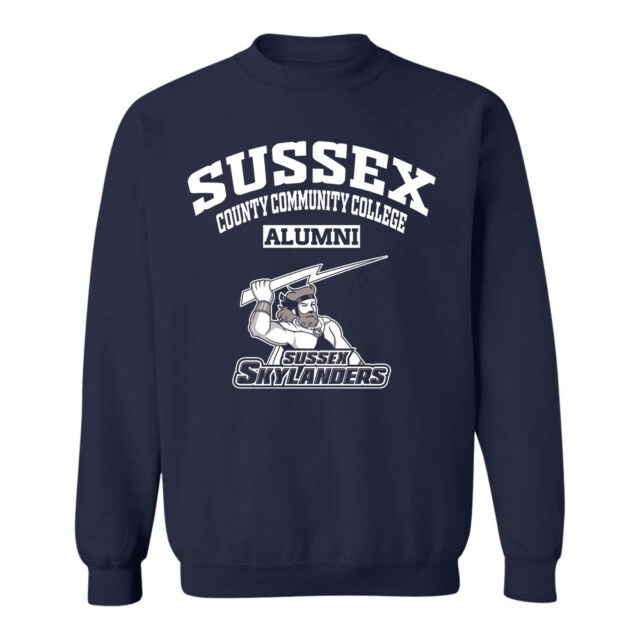 Sussex County Community College NJ LG Alumni Sweatshirt
