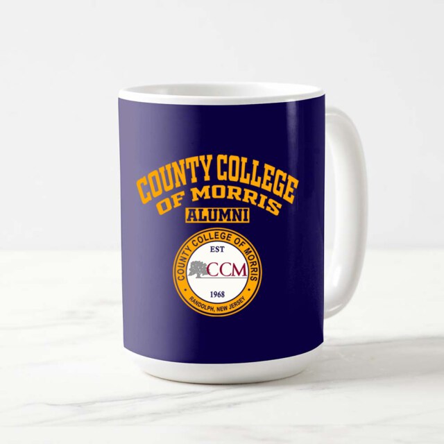 County College of Morris NJ LG Alumni Mug