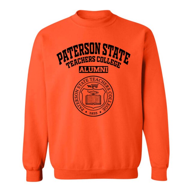 Paterson State Teachers College NJ Seal-LG Alumni Sweatshirt