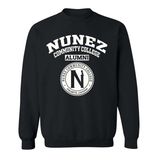 Nunez Community College LA LG Alumni Sweatshirt