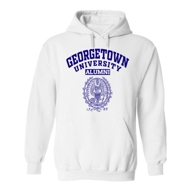 Georgetown University Light DC LG Alumni Hoodie