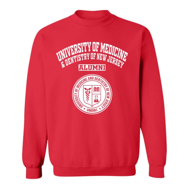 University of Medicine and Dentistry of New Jersey NJ LG Alumni Sweatshirt