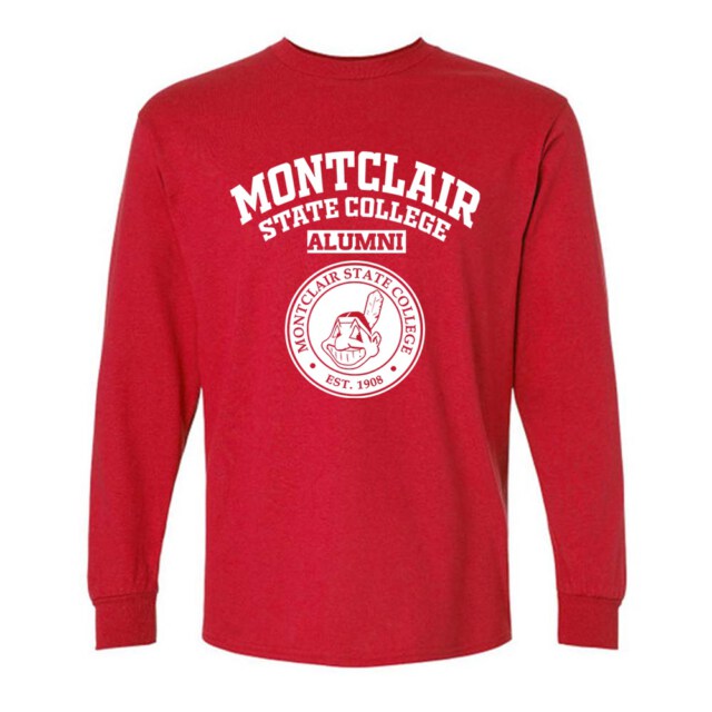 Montclair State College Indians NJ LG Alumni Long Sleeve