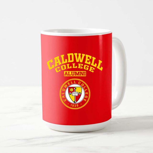 Caldwell College NJ LG Alumni Mug