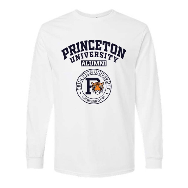 Princeton University Tigers dark NJ LG Alumni Long Sleeve