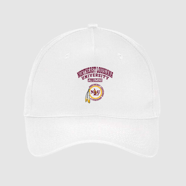 Northeast Louisiana University Light LA LG Alumni Cap