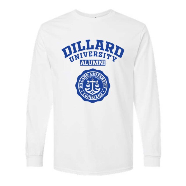 Dillard University Light LA LG Alumni Long Sleeve