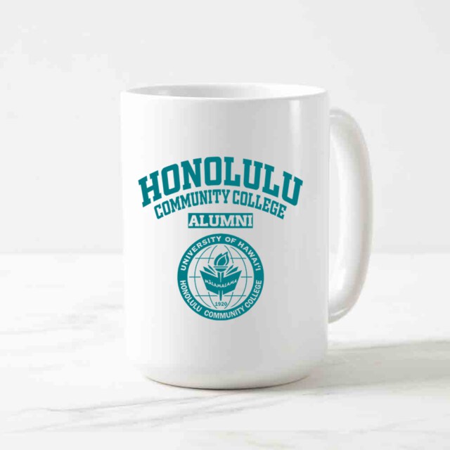 Honolulu Community College Light HI LG Alumni Mug