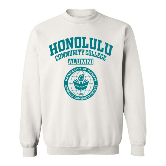 Honolulu Community College Light HI LG Alumni Sweatshirt